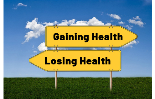 Gaining health in midlife
