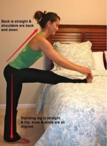 hamstring stretch